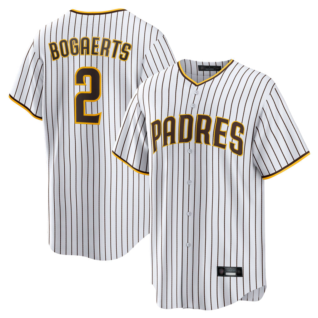 MATTH S.Diego Padres #2 Xander Bogaerts Player White Home Game Stitched Jerseys
