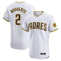 MATTH S.Diego Padres #2 Xander Bogaerts Player White Home Limited Elite Stitched Jerseys