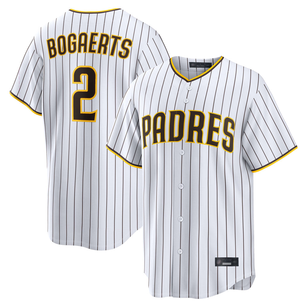 MATTH S.Diego Padres #2 Xander Bogaerts Player White Home Limited Game Stitched Jerseys