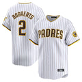 MATTH S.Diego Padres #2 Xander Bogaerts Player White Home Limited Stitched Jerseys