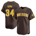 MATTH S.Diego Padres #34 Michael King Player Brown Home Limited Stitched Jerseys