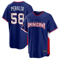 MATTH S.Diego Padres #58 Wandy Peralta Player Royal 2026 World Classic Home Limited Stitched Jerseys