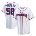 MATTH S.Diego Padres #58 Wandy Peralta Player White 2026 World Classic Home Limited Stitched Jerseys
