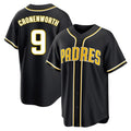 MATTH S.Diego Padres #9 Jake Cronenworth Player Black 2026 Fashion Home Stitched Jerseys