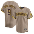 MATTH S.Diego Padres #9 Jake Cronenworth Player Khaki Home Limited Stitched Jerseys