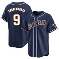 MATTH S.Diego Padres #9 Jake Cronenworth Player Navy Cooperstown Collection Limited Home Stitched Jerseys