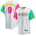MATTH S.Diego Padres #9 Jake Cronenworth Player White City Connect Home Game Stitched Jerseys