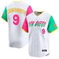 MATTH S.Diego Padres #9 Jake Cronenworth Player White City Connect Home Limited Stitched Jerseys
