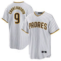 MATTH S.Diego Padres #9 Jake Cronenworth Player White Home Game Stitched Jerseys