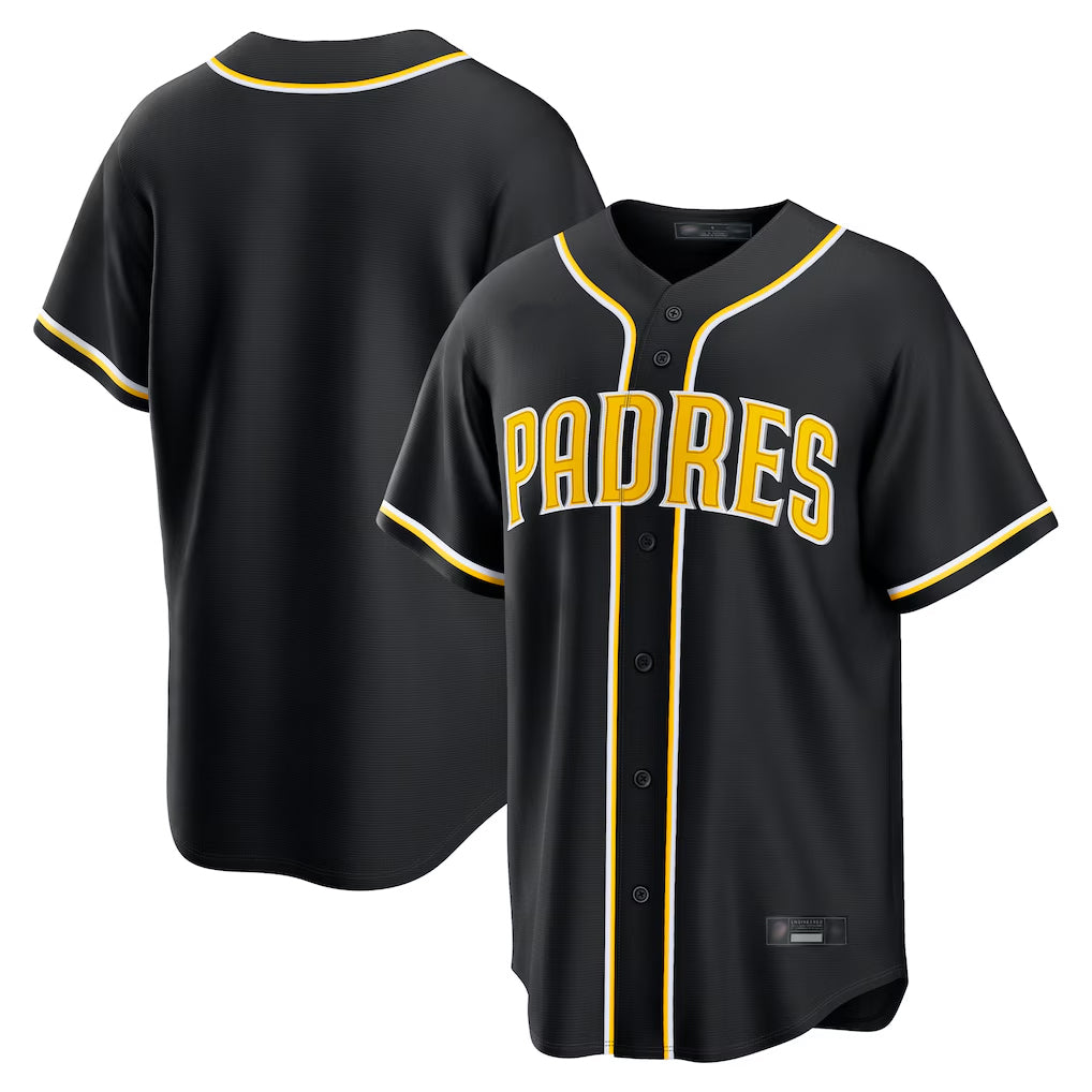 MATTH S.Diego Padres Blank Player Black 2026 Fashion Home Stitched Jerseys