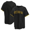 MATTH S.Diego Padres Blank Player Black Snake Skin City Home Game Stitched Jerseys