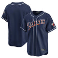 MATTH S.Diego Padres Blank Player Navy Cooperstown Collection Limited Stitched Jerseys