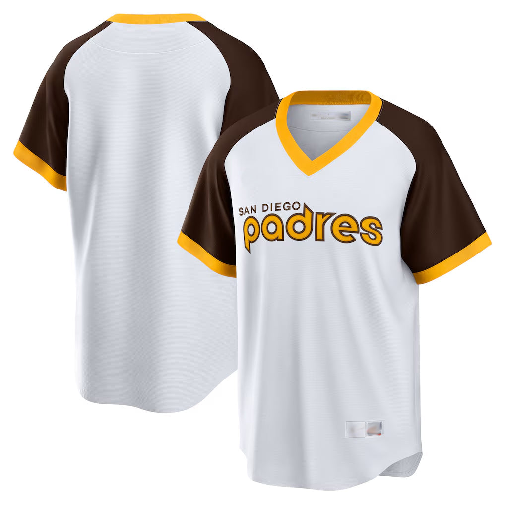 MATTH S.Diego Padres Blank Player White Home Cooperstown Collection Game Stitched Jerseys