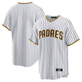 MATTH S.Diego Padres Blank Player White Home Game Stitched Jerseys