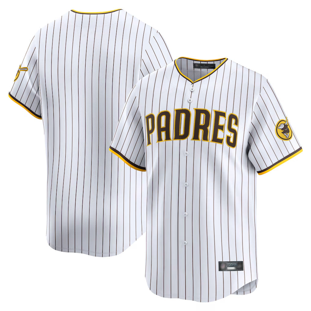 MATTH S.Diego Padres Blank Player White Home Limited Stitched Jerseys