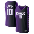 MATTH S.Kings #10 DeMar DeRozan Fanatics Purple Fast Break Replica Jerseys - Statement Edition