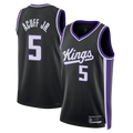 MATTH S.Kings #5 Darius Acuff Jr. Black Swingman Jerseys - Icon Edition