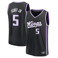 MATTH S.Kings #5 Darius Acuff Jr. Fanatics Black 2026 Draft First Round Pick Fast Break Jerseys - Icon Edition