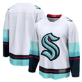 MATTH S.Kraken White Away Breakaway Jerseys