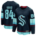 MATTH S.Kraken #84 Kaapo Kakko Deep Sea Blue Home Breakaway Player Jerseys