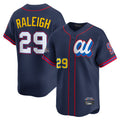 MATTH S.Mariners #29 Cal Raleigh Player Navy American League All-Star Edition Limited Stitched Jerseys