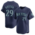 MATTH S.Mariners #29 Cal Raleigh Player Navy Home Limited Stitched Jerseys