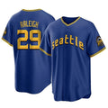 MATTH S.Mariners #29 Cal Raleigh Player Royal City Connect Home Game Stitched Jerseys