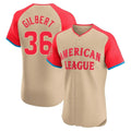 MATTH S.Mariners #36 Logan Gilbert Player Cream American League All-Star Limited Home Elite Stitched Jerseys