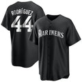 MATTH S.Mariners #44 Julio Rodriguez Player Black Home Limited Stitched Jerseys