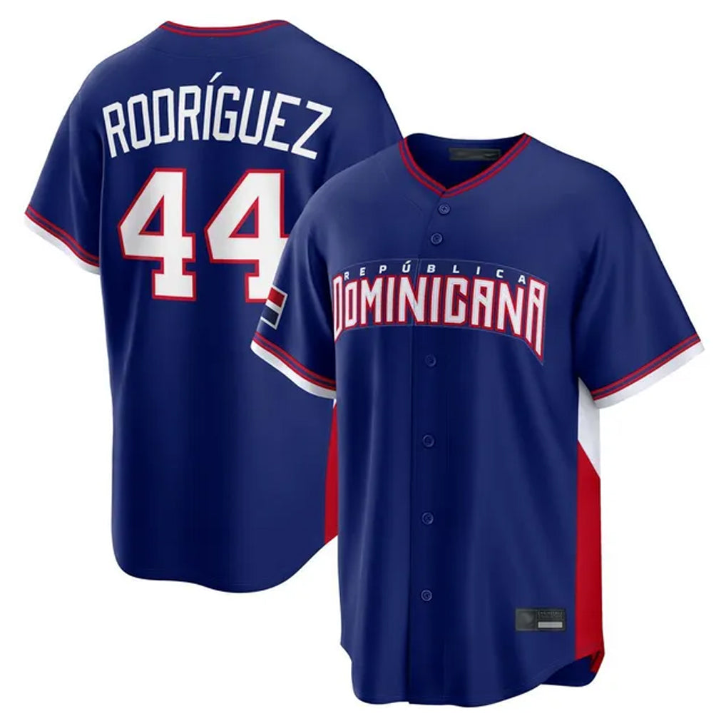 MATTH S.Mariners #44 Julio Rodriguez Player Blue 2026 World Classic Home Stitched Jerseys