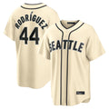 MATTH S.Mariners #44 Julio Rodriguez Player Cream 2026 Home Limited Stitched Jerseys
