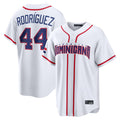 MATTH S.Mariners #44 Julio Rodriguez Player White 2026 World Classic Home Stitched Jerseys