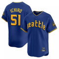 MATTH S.Mariners #51 Ichiro Suzuki Player Royal City Connect Home Limited Stitched Jerseys