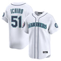 MATTH S.Mariners #51 Ichiro Suzuki Player White 2025 National Hall of Fame Home Limited Stitched Jerseys