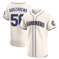 MATTH S.Mariners #56 Randy Arozarena Player Cream Home Limited Elite Stitched Jerseys