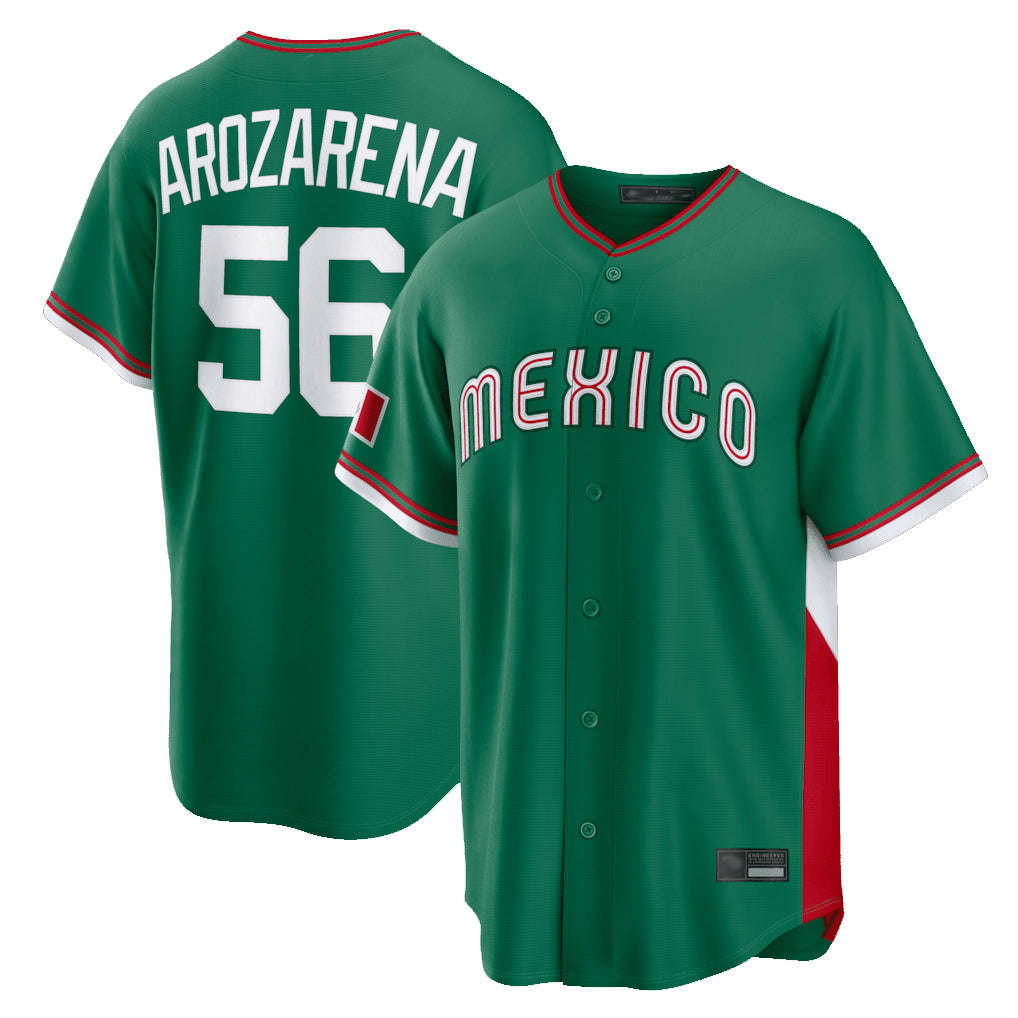 MATTH S.Mariners #56 Randy Arozarena Player Green 2026 World Classic Limited Stitched Jerseys