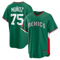 MATTH S.Mariners #75 Andres Munoz Player Green 2026 World Classic Road Home Limited Stitched Jerseys