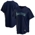 MATTH S.Mariners Blank Player Navy Home Game Stitched Jerseys