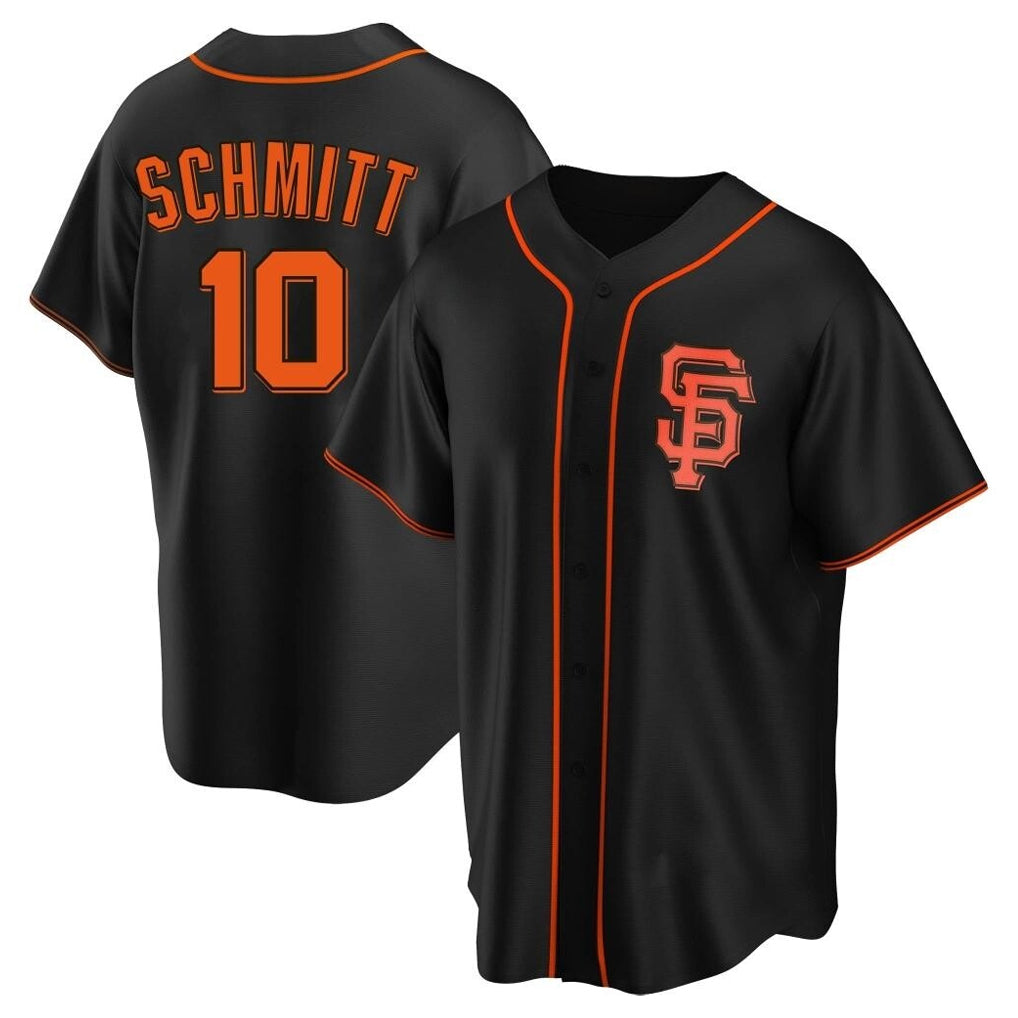 MATTH SF.Giants #10 Casey Schmitt Player  Black 2026 Home Game Stitched Jerseys