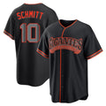 MATTH SF.Giants #10 Casey Schmitt Player Black Alternate Limited Stitched Jerseys
