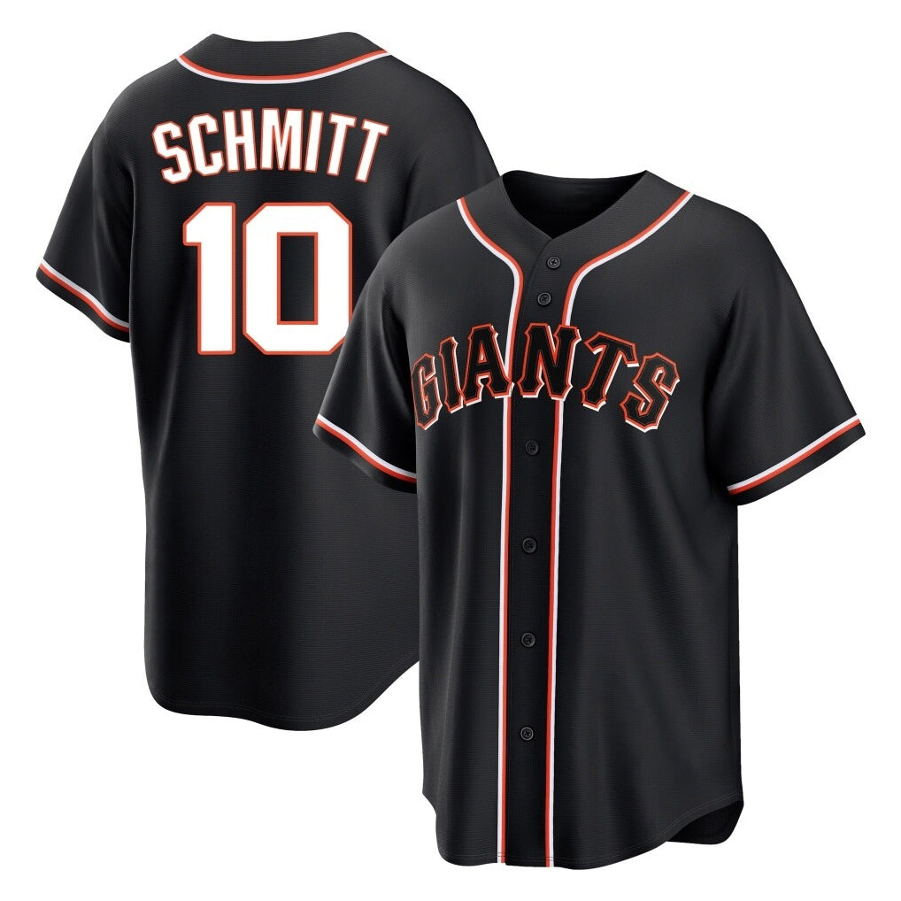MATTH SF.Giants #10 Casey Schmitt Player Black Fashion Out Home Limited Stitched Jerseys