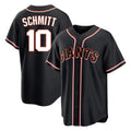 MATTH SF.Giants #10 Casey Schmitt Player Black Fashion Out Home Limited Stitched Jerseys