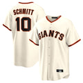 MATTH SF.Giants #10 Casey Schmitt Player Cream Home Game Stitched Jerseys