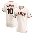 MATTH SF.Giants #10 Casey Schmitt Player Cream Home Limited Elite Stitched Jerseys