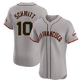 MATTH SF.Giants #10 Casey Schmitt Player Gray Home Limited Elite Stitched Jerseys