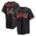 MATTH SF.Giants #14 Patrick Bailey Player Black Alternate Limited Stitched Jerseys