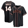 MATTH SF.Giants #14 Patrick Bailey Player Black Fashion Out Home Limited Stitched Jerseys