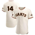 MATTH SF.Giants #14 Patrick Bailey Player Cream Home Limited Elite Stitched Jerseys