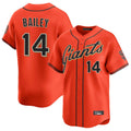 MATTH SF.Giants #14 Patrick Bailey Player Orange Home Limited Stitched Jerseys