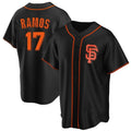 MATTH SF.Giants #17 Heliot Ramos Player Black 2026 Home Game Stitched Jerseys